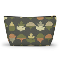 Frond Accessory Pouch w T-bottom in Green